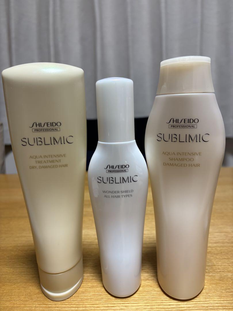 SHISEIDO SUBLIMIC シャンプー・トリートメント3点セット