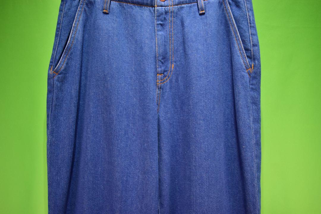 古着 ワイドデニムコットンパンツ