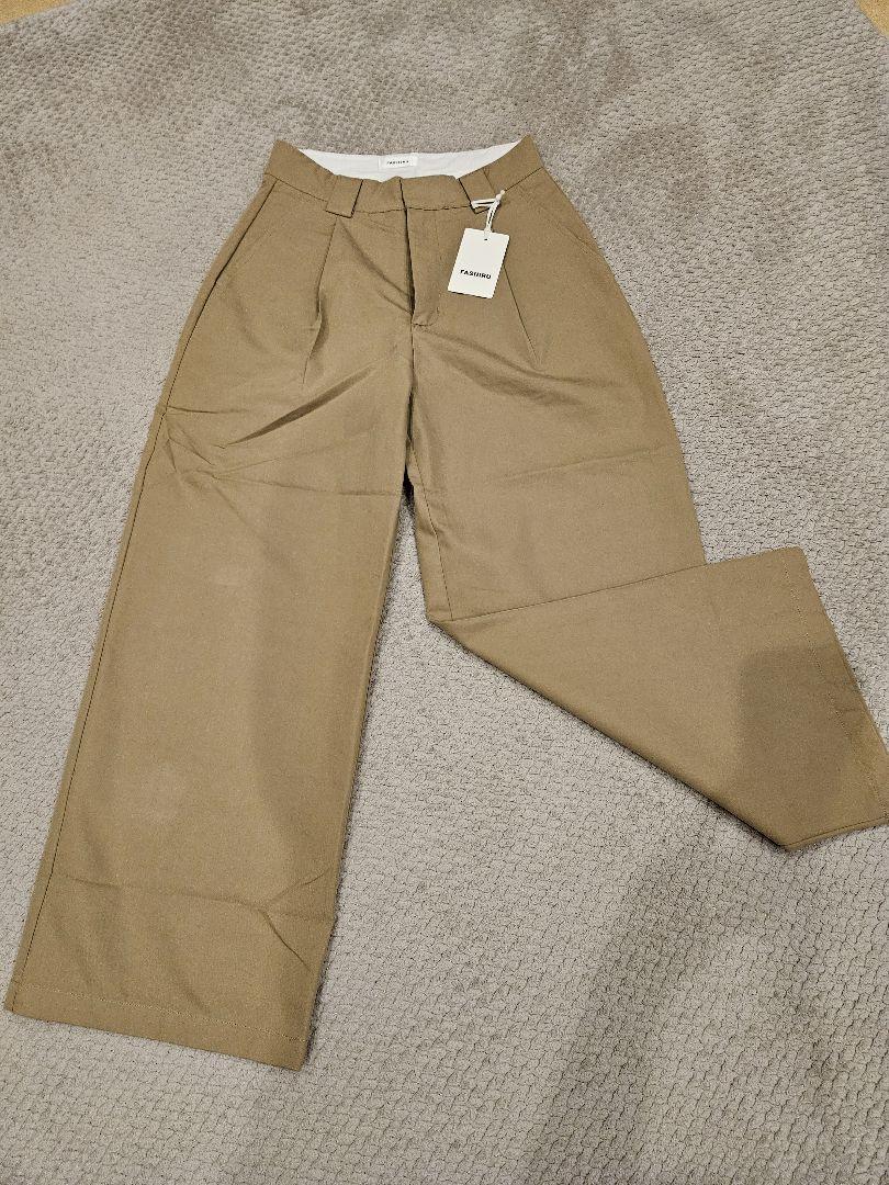 パンツ F A S H I R U (tuck wide chino pants)