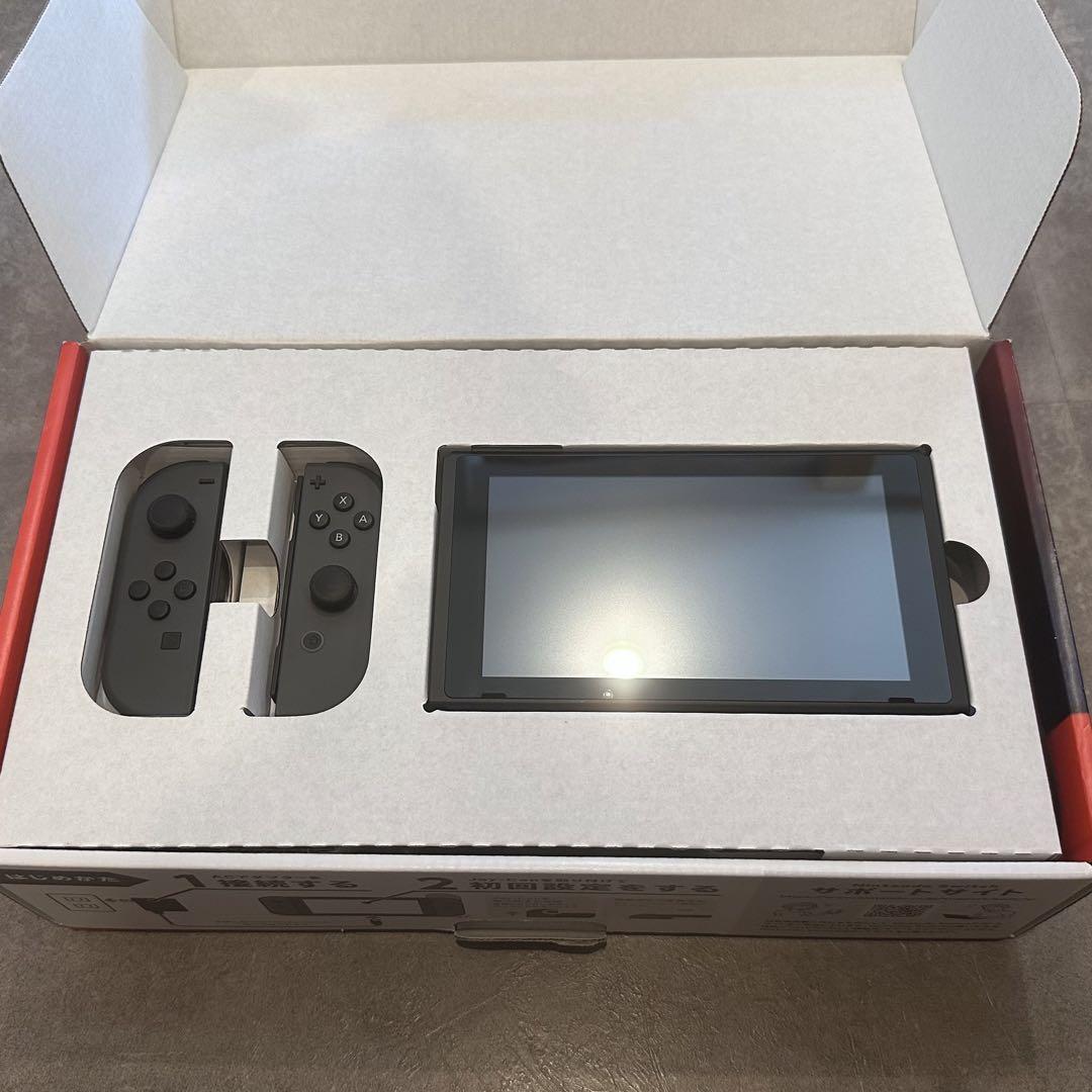 再入荷のおすすめ最新情報 Nintendo Switch 美品 使用期間2週間 グレー 本体 Nintendo Switch