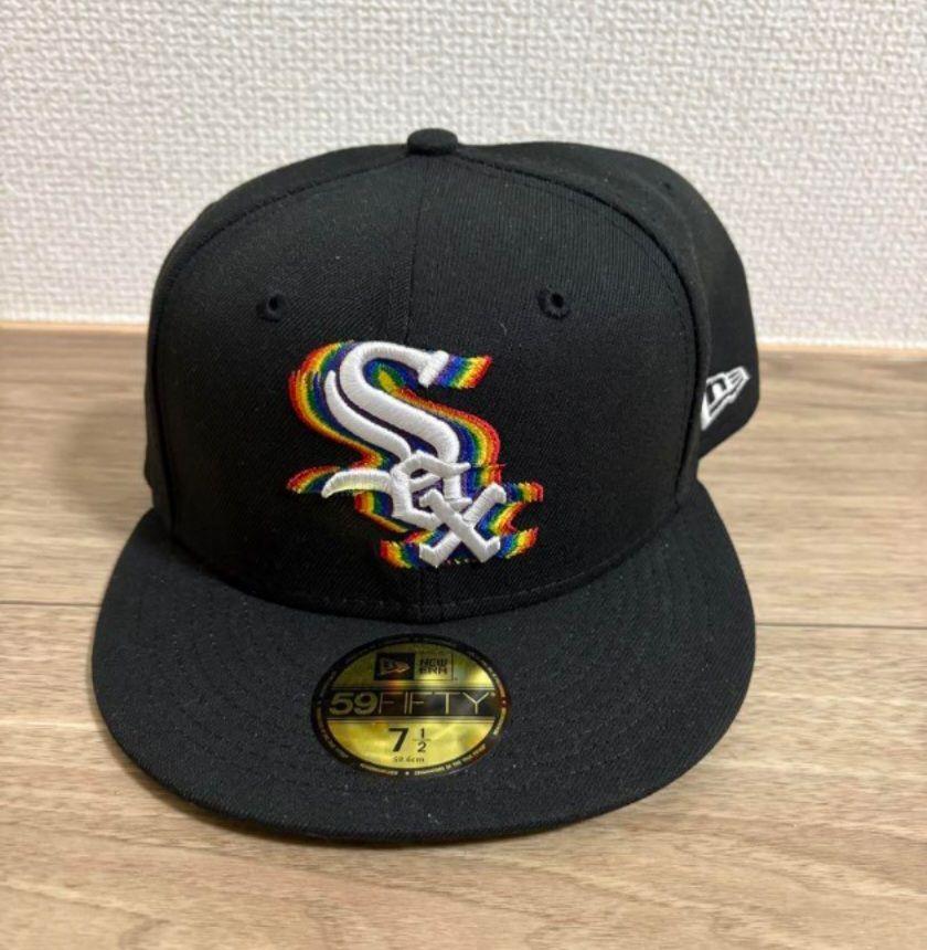 prismatic刺繍のChicago White Soxキャップ59FIFTY