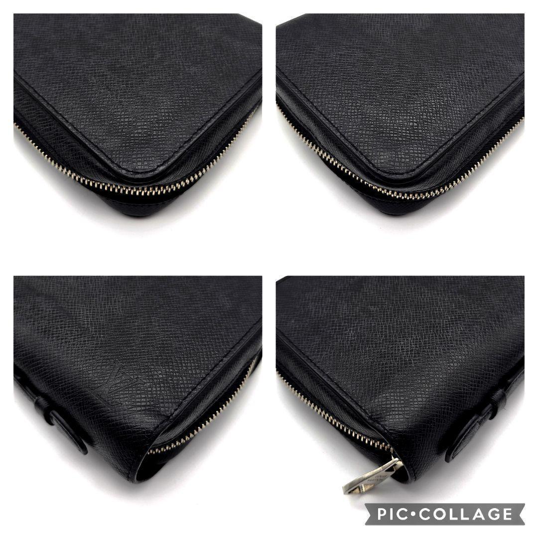 ルイヴィトン　ジッピーXL　タイガ　財布　アルドワーズ　黒　D121