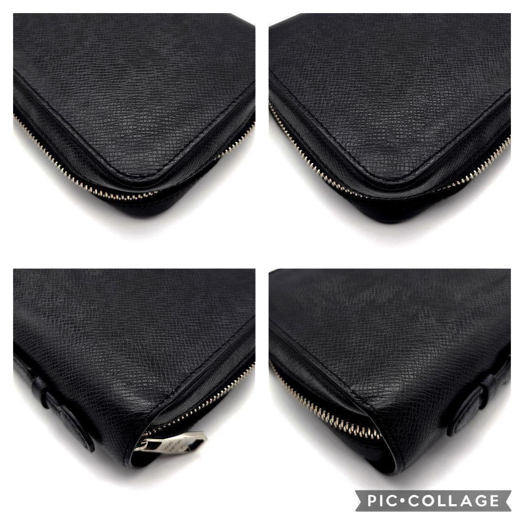 ルイヴィトン　ジッピーXL　タイガ　財布　アルドワーズ　黒　D121