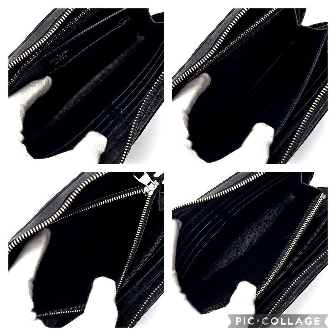 ルイヴィトン　ジッピーXL　タイガ　財布　アルドワーズ　黒　D121