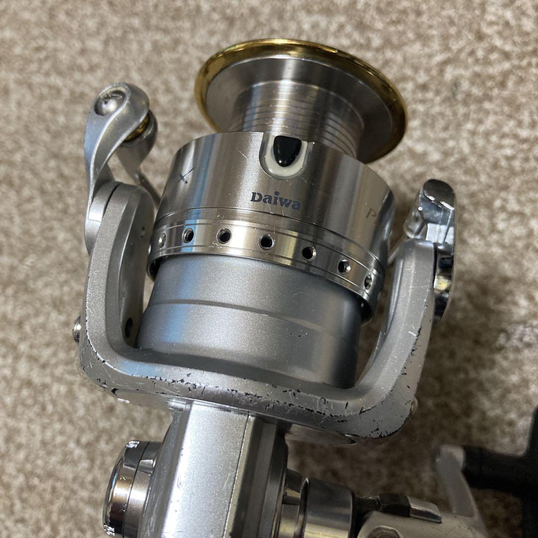 ダイワ プレイソショックス 3000LBD レバーブレーキ スピニングリール