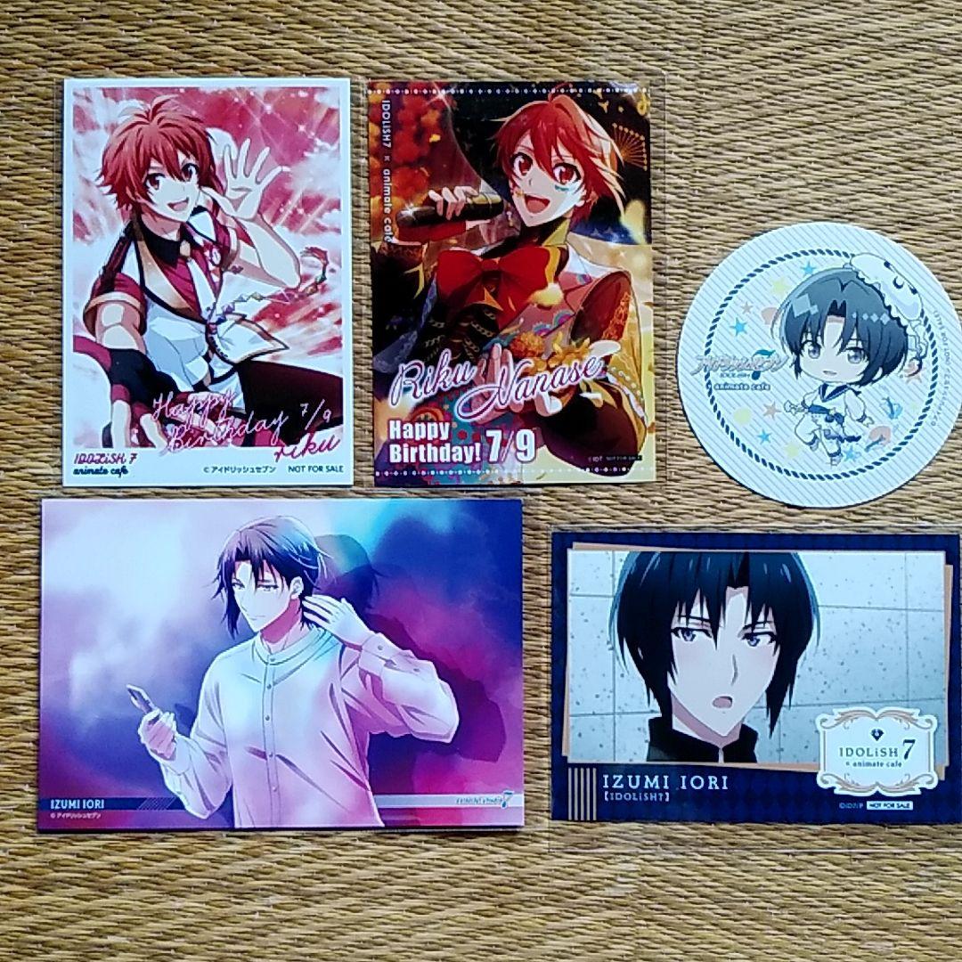 劇場版アイドリッシュセブンムビナナイロストア特典缶バッジアクリルパネルおまけ