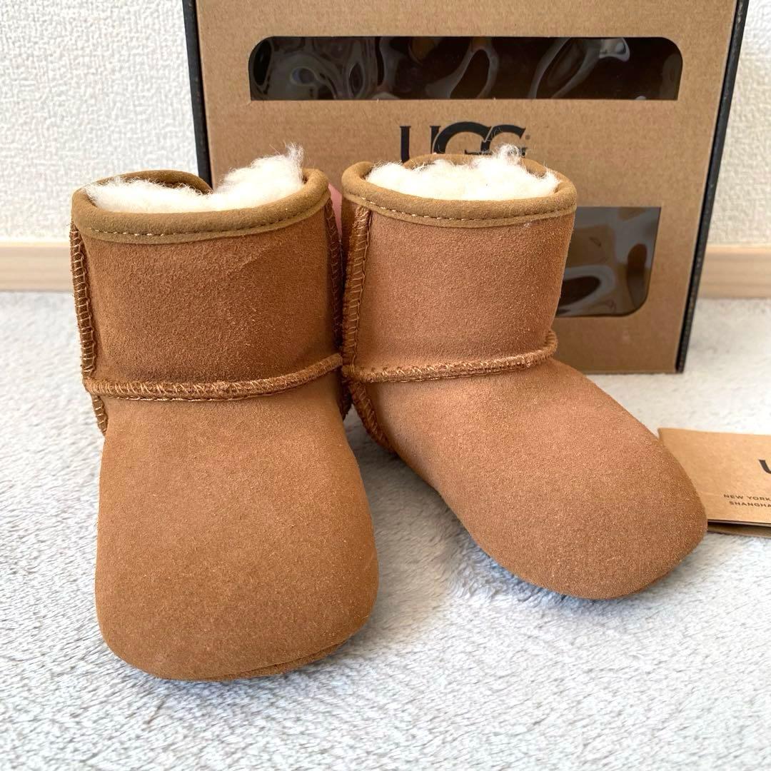 UGG ベビーブーツ ピンクリボン 6-12ヶ月 11センチ