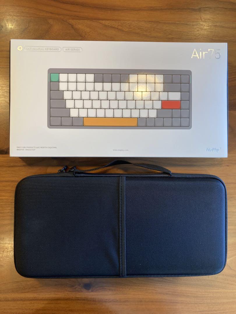 NuPhy Air75 V2 moss軸 +専用ケース