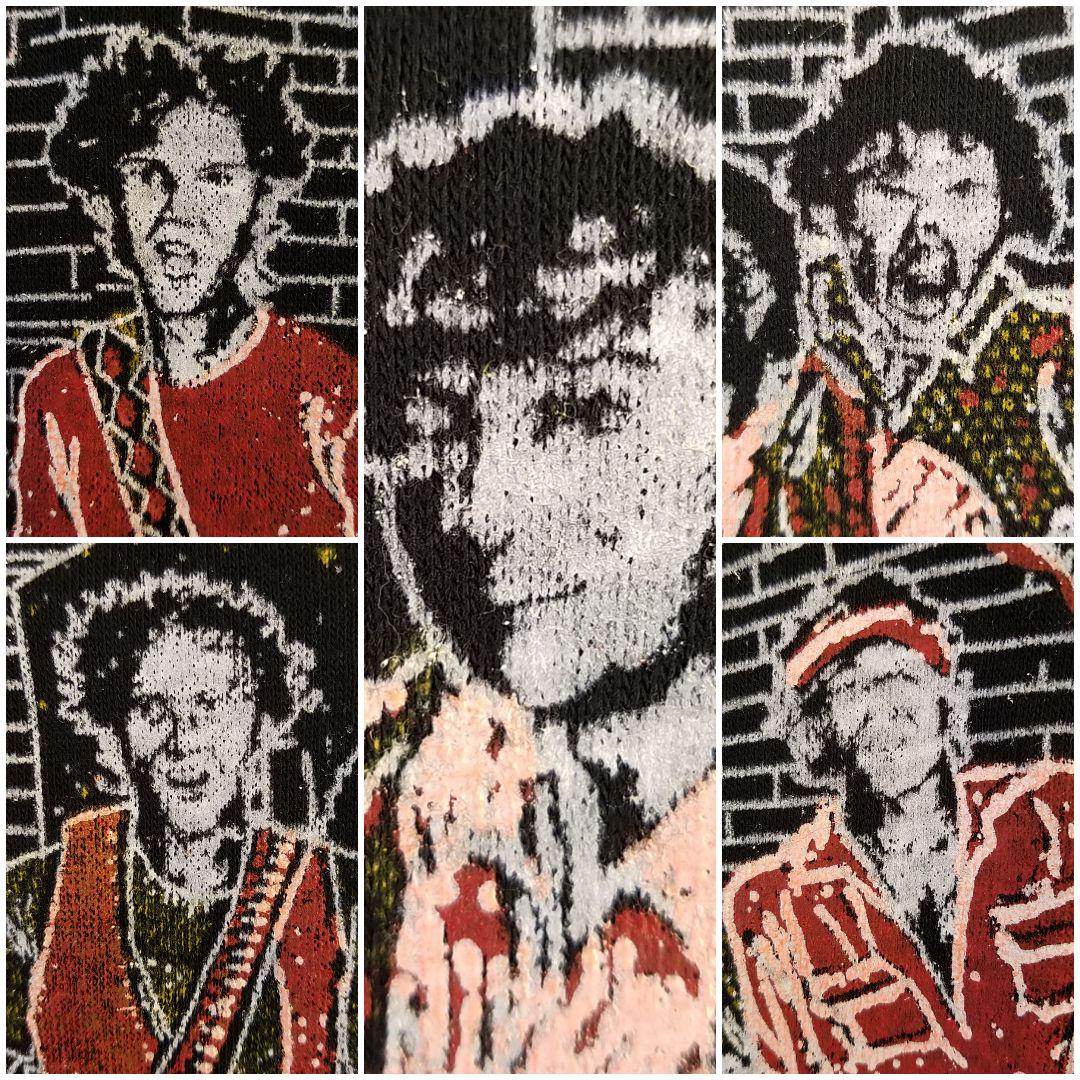 80sデッドストック『ラヴァーボーイ』ツアーTシャツ パキスタン製 黒 M #2