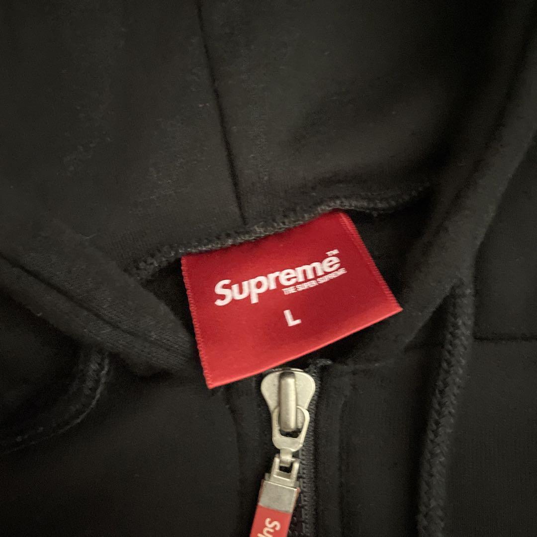 Supreme フード付きジャンパー Lサイズ Supreme フード付きパーカー L 黒