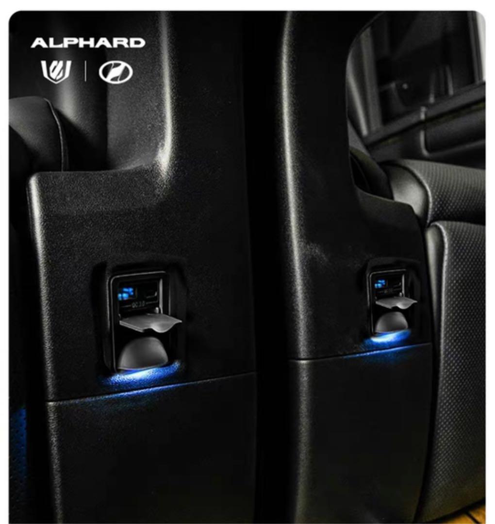 30系アルファード&ブェルファイア專用急速充電USB+PDポート