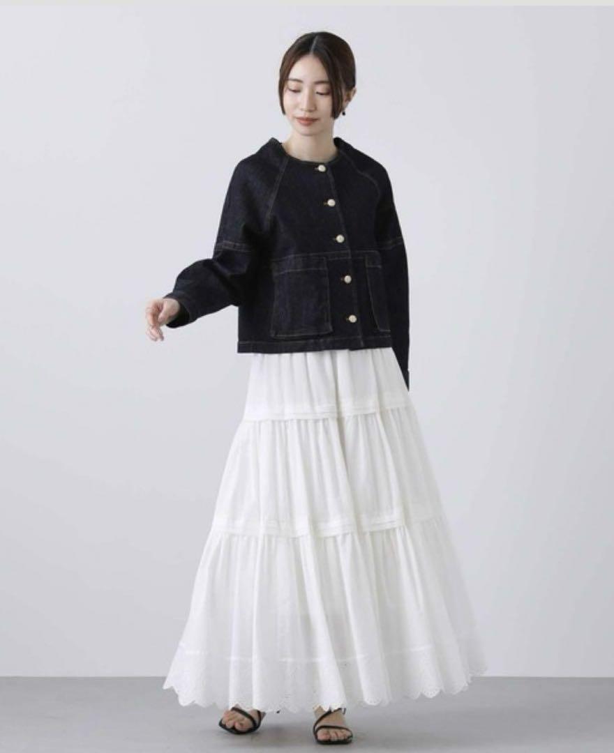 margaux（マルゴー）の「ラグランSTRデニムジャケット