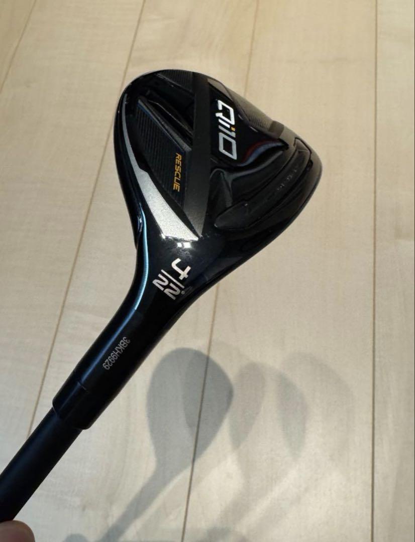 【美品】テーラーメイド Qi10 レスキュー #4 tr hybrid85s