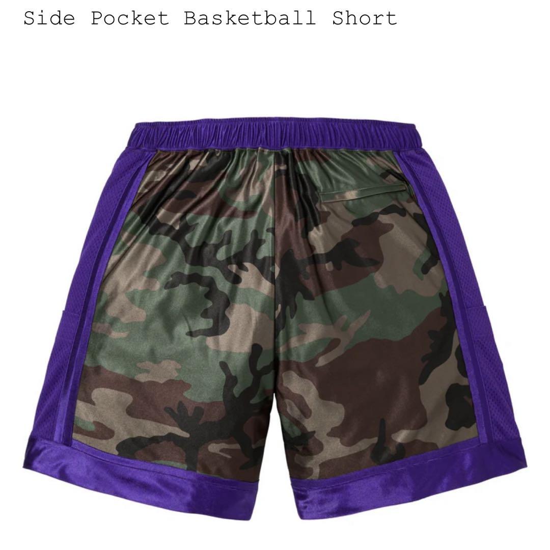 ウェア Supreme Side Pocket Basketball Short L