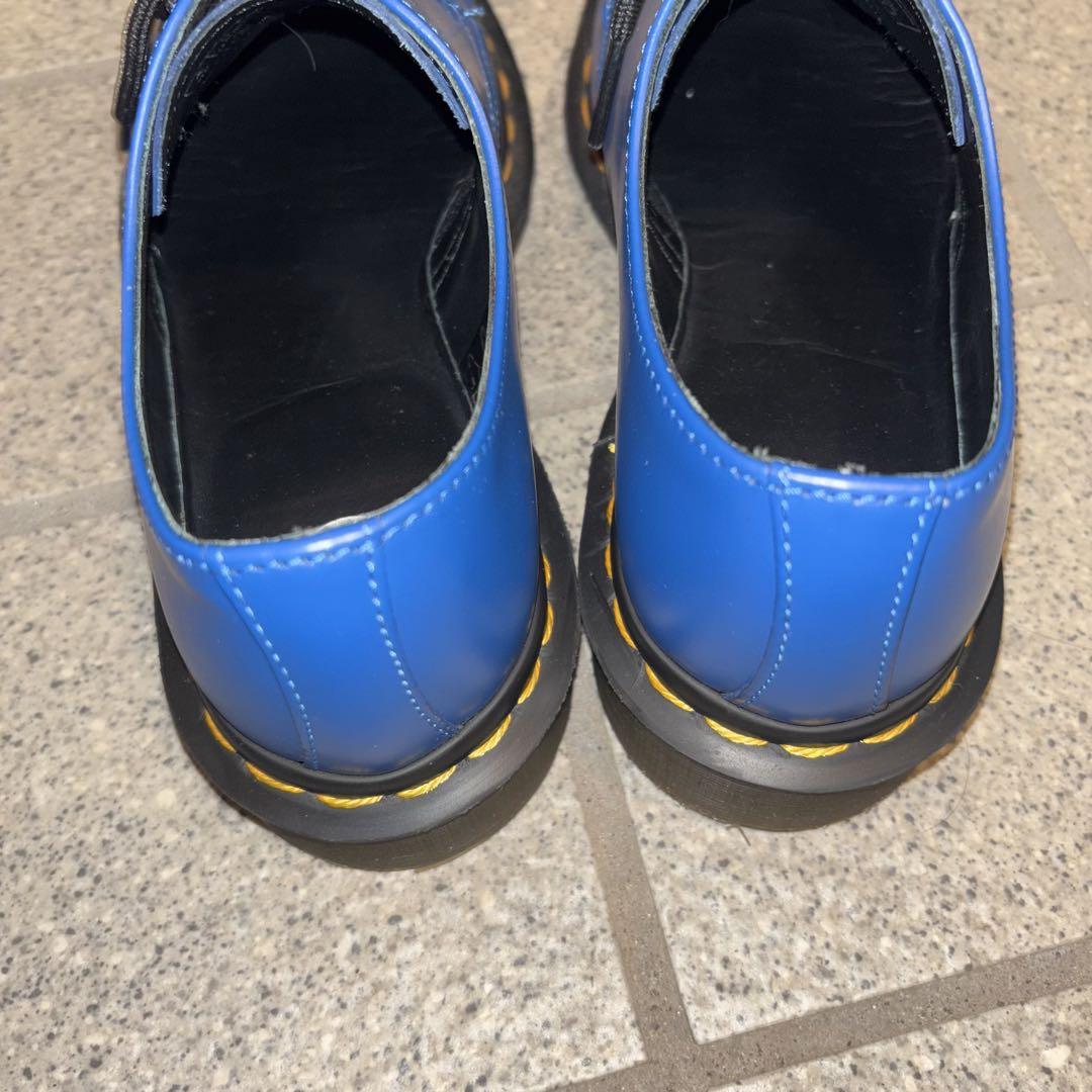 Dr.Martens 3ホールシューズ ブルー　4UK