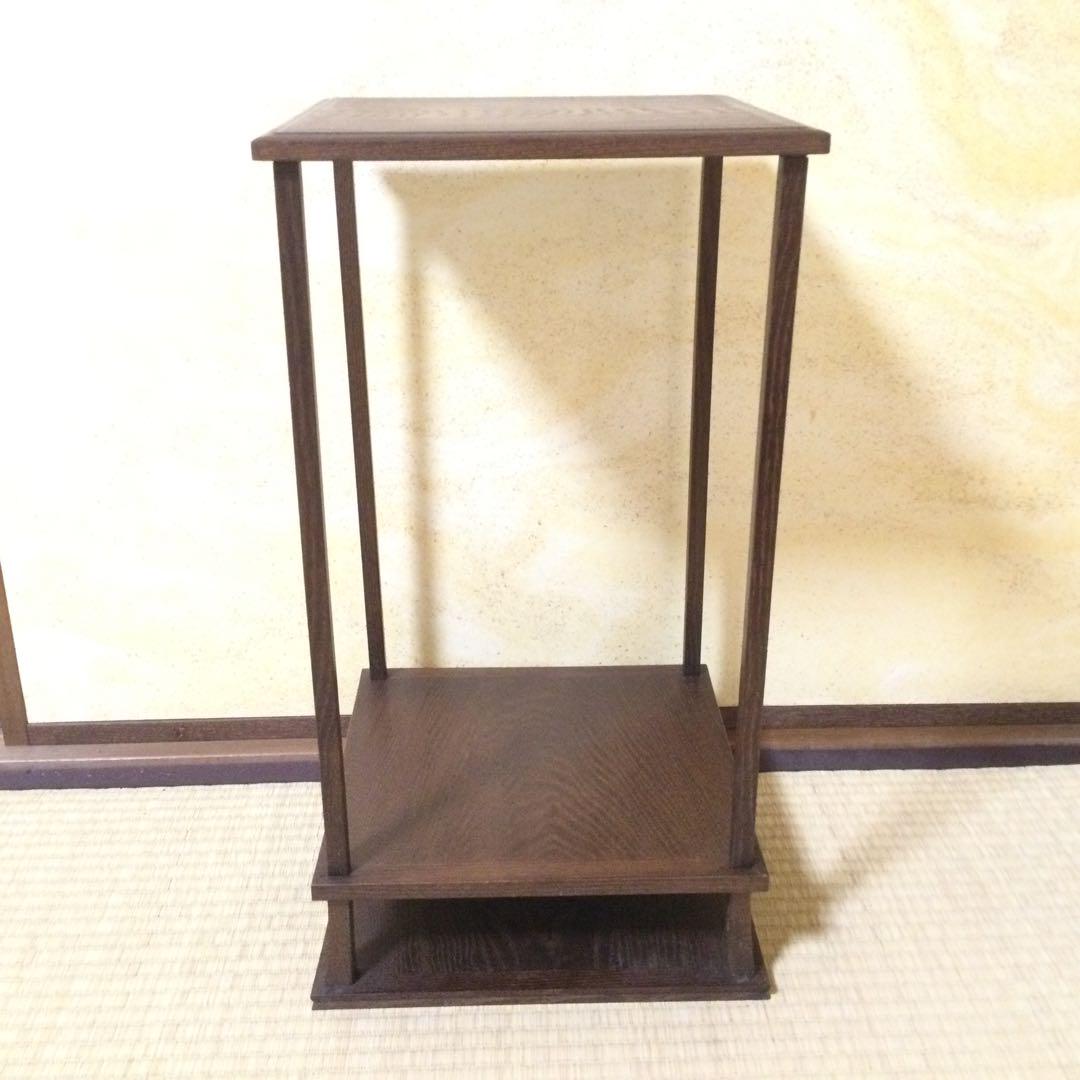 茶道具　組み立て式『桑小卓』　※美品 茶道具 桑小卓 組立式 棚 L211 - メルカリ