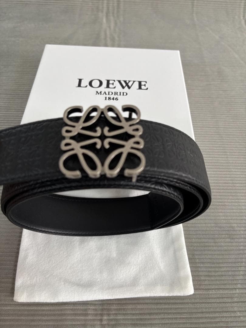 ★+:。.。 ベルト 110cm ロエベ アナグラム ベルト✦メンズ ★+:。.。 ベルト 110cm ロエベ アナグラム ベルト✦メンズ