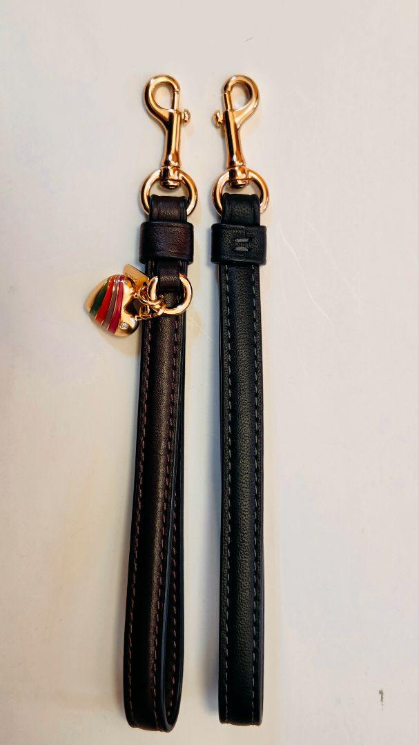 お得　値下げ　コーチ　ブラック　長財布　エンボス　COACH　ストラップ2本付き