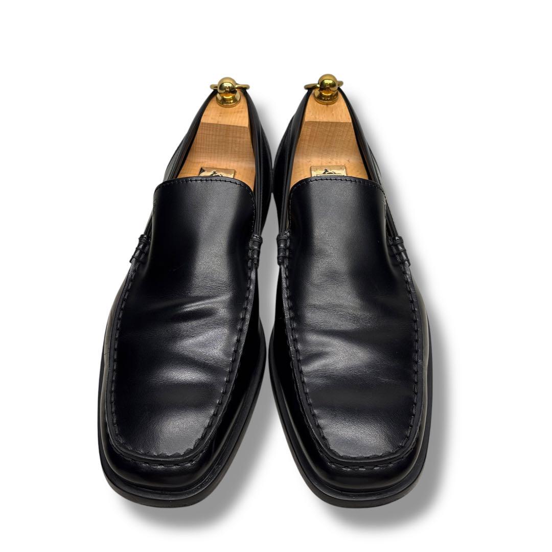 極美品□TOD'S トッズ【26.5】ドライビングシューズ スリッポン