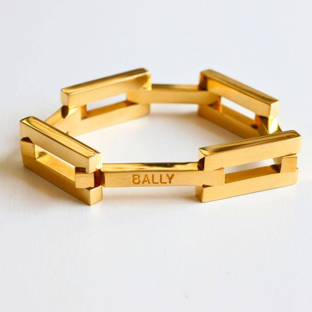人気の新作 BALLY バリー チェーンブレスレット アクセサリー