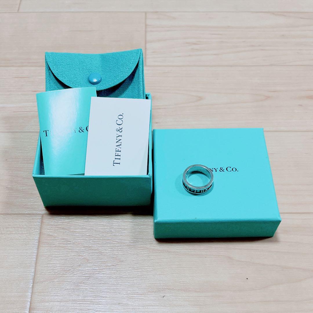 『4年保証』 アトラスリング 付属品あり TIFFANY&Co. ティファニー (2581 アクセサリー