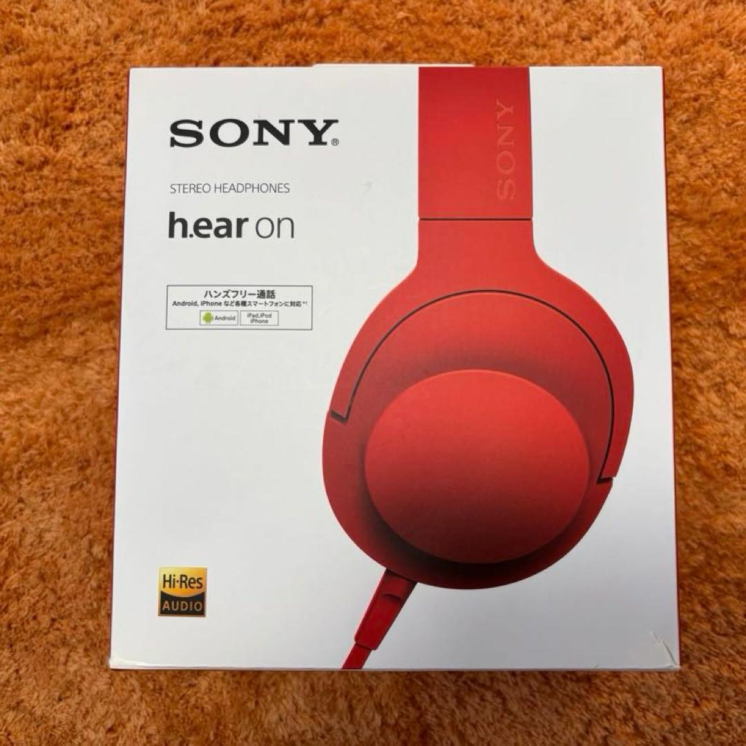 SONY MDR-100A h.ear onオレンジ ヘッドフォン