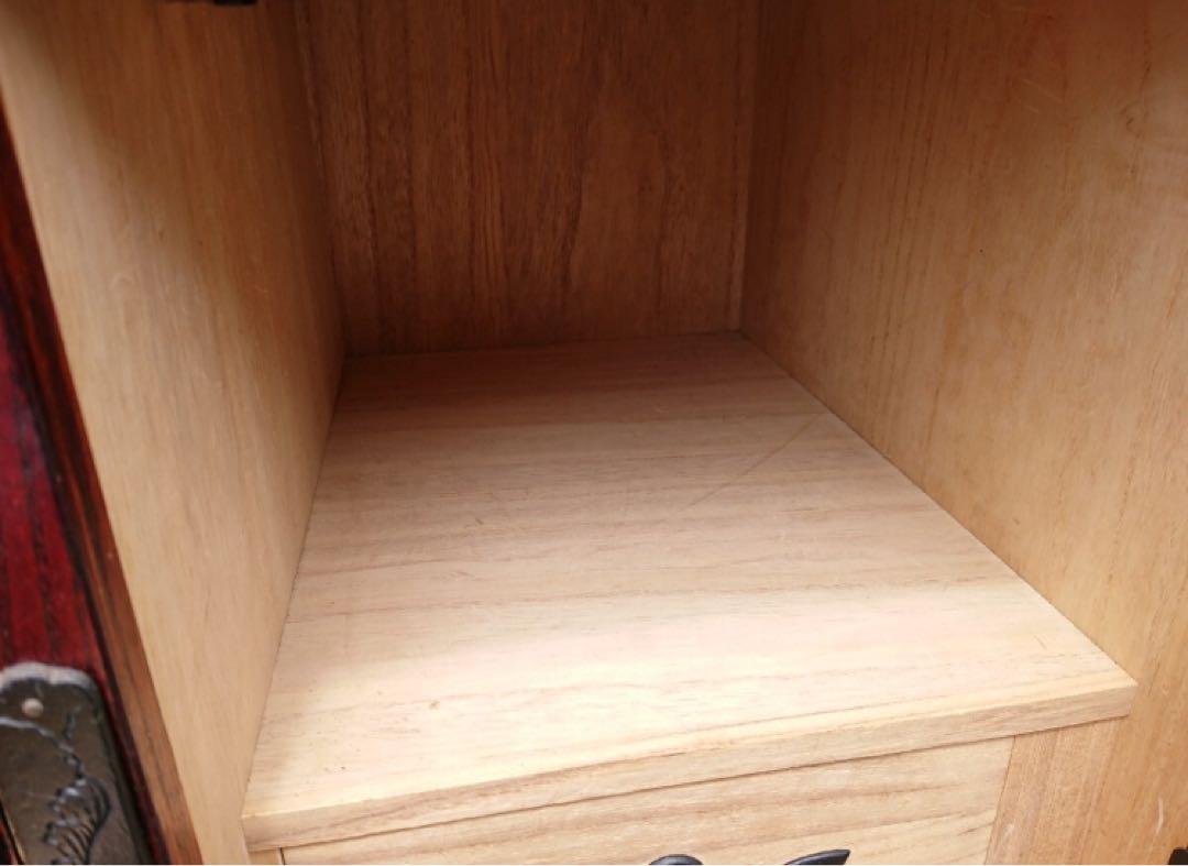 岩谷堂 和タンス 車付き 小箪笥 時代箪笥 鍵欠品 卓上箪笥 現状