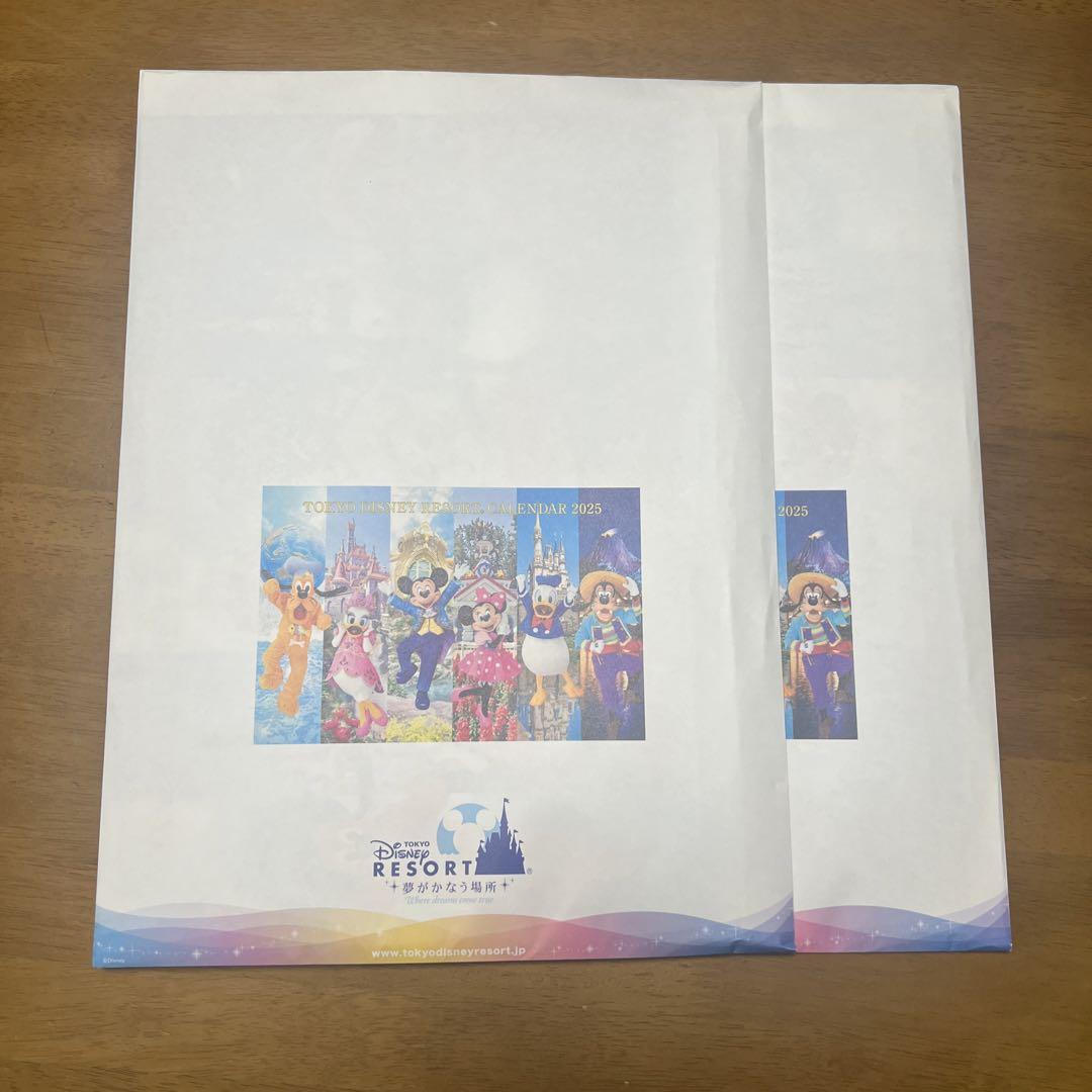 非売品 東京ディズニーリゾートカレンダー 2025