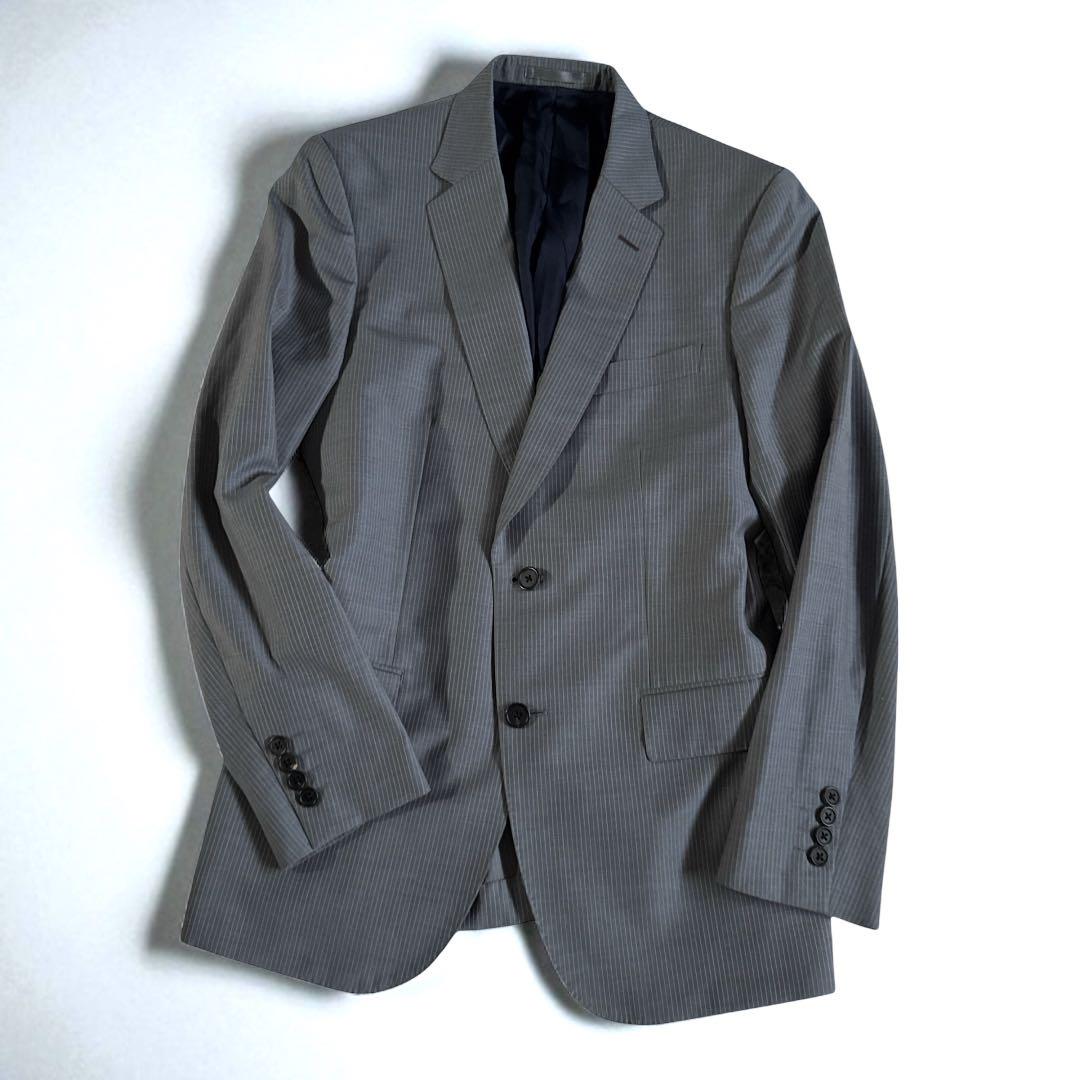 美品✨️Paul Smith モヘア ストライプ ワイドパンツ ビジネススーツ vectorpremium_140-902412150009
