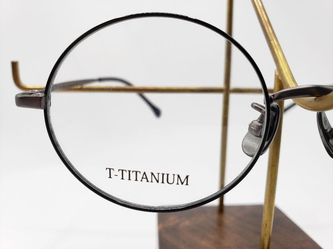 Blanschic ラウンド眼鏡 チタン ブラック ブランシック 日本製BRANCHIC VIDAFM_ORG