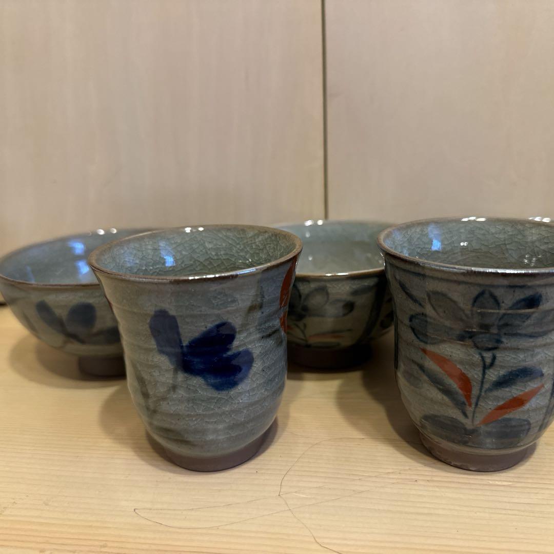 有田焼茶碗湯呑み5点セット