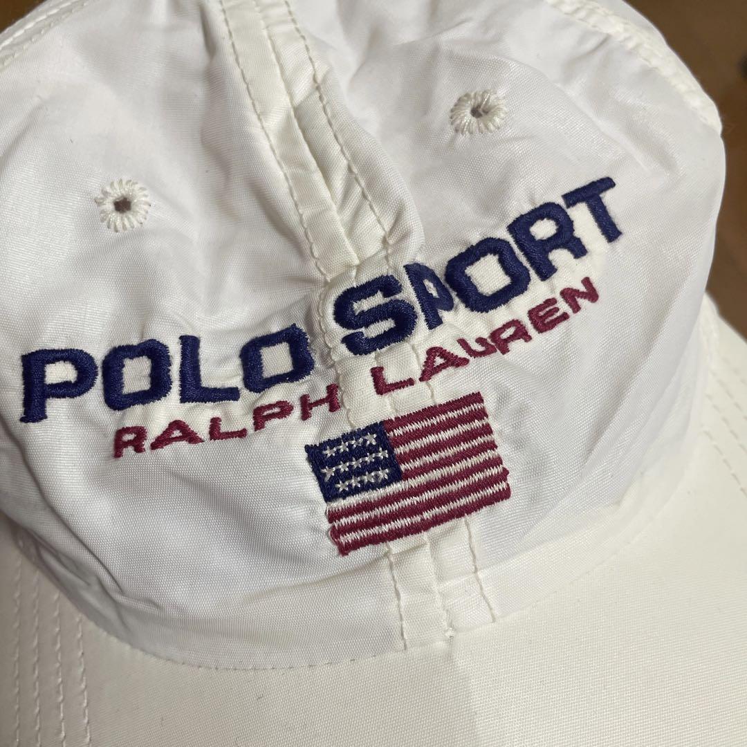 ポロスポーツ ラルフローレン POLO キャップ ヴィンテージ USA レア