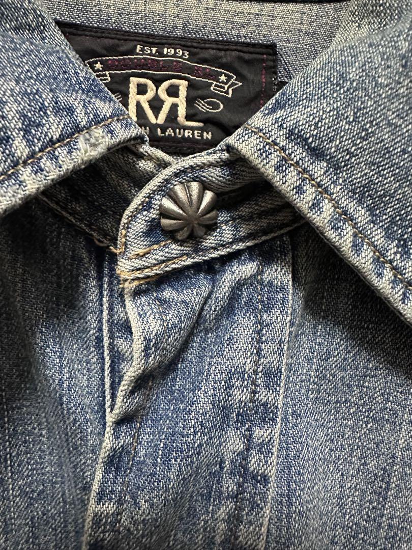 RRL デニムウエスタンシャツ XS 画像5