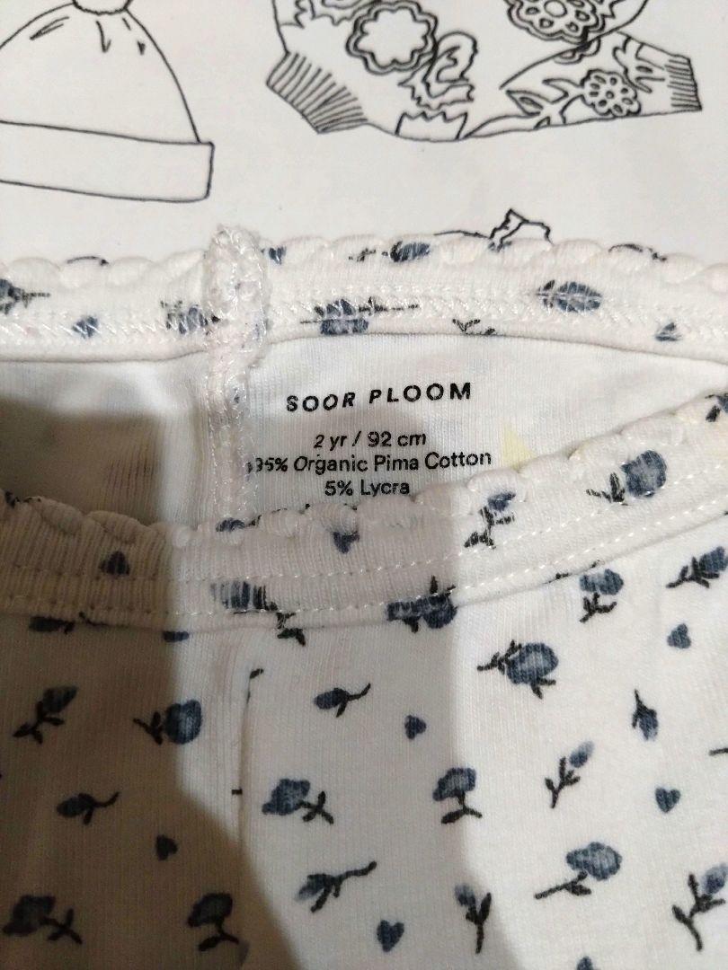 【soor ploom】ROSE BUDレギンス 2y