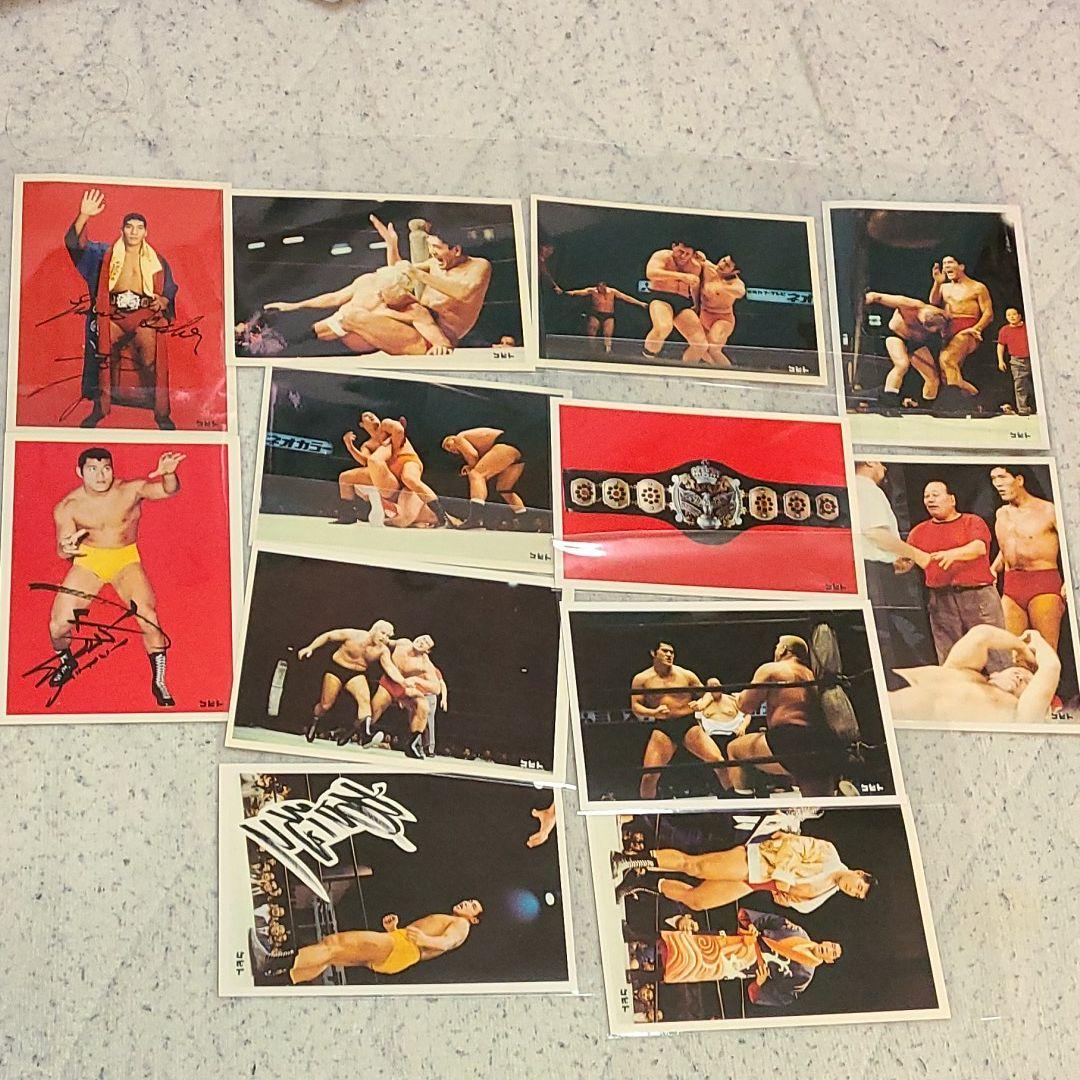 コビトチョコレート　日本プロレスカード　12枚セット