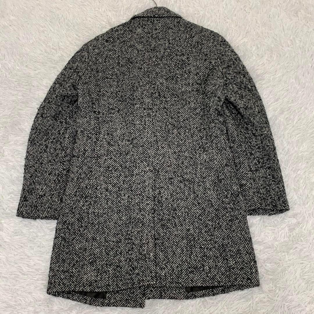 美品✨️エディフィス チェスターコート ヘリンボーン 大きい