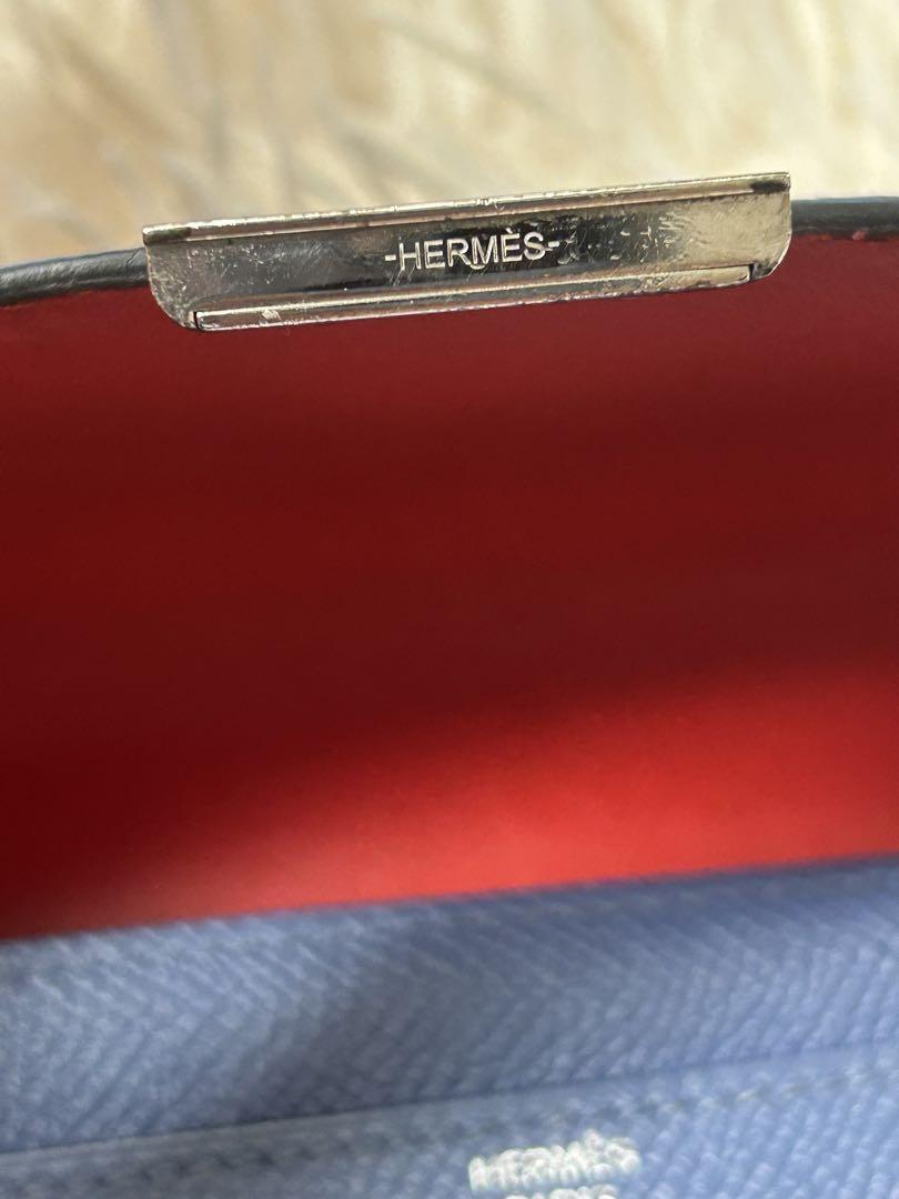 HERMES コンスタンスロング ヴェルソ エプソン バイカラー　財布