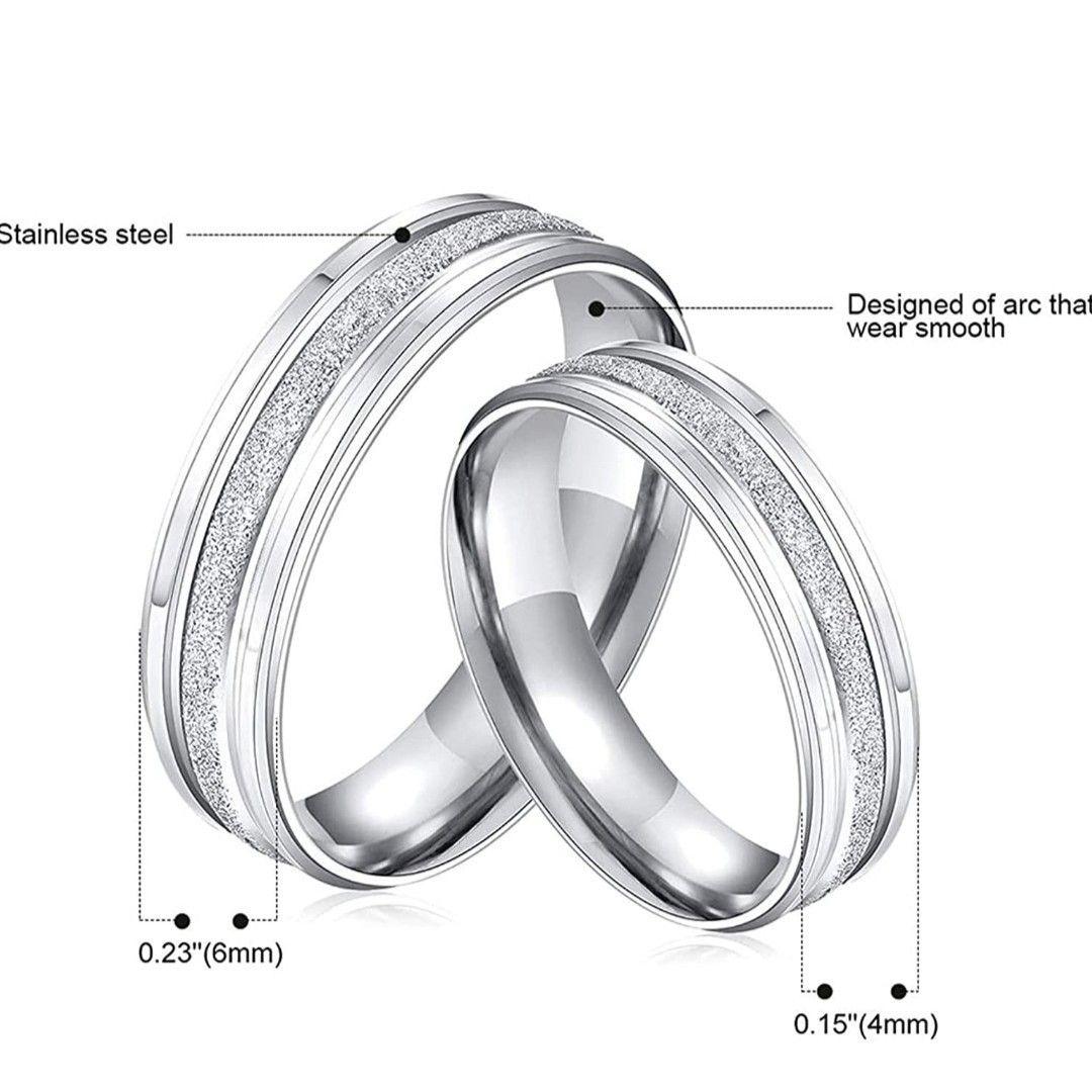 X985 ペアリング 結婚指輪 シルバー レディース メンズ カップル