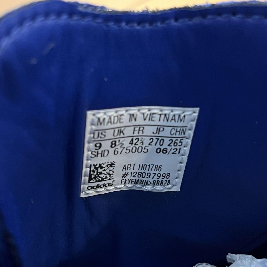 adidas hamburg ブルー 27cm