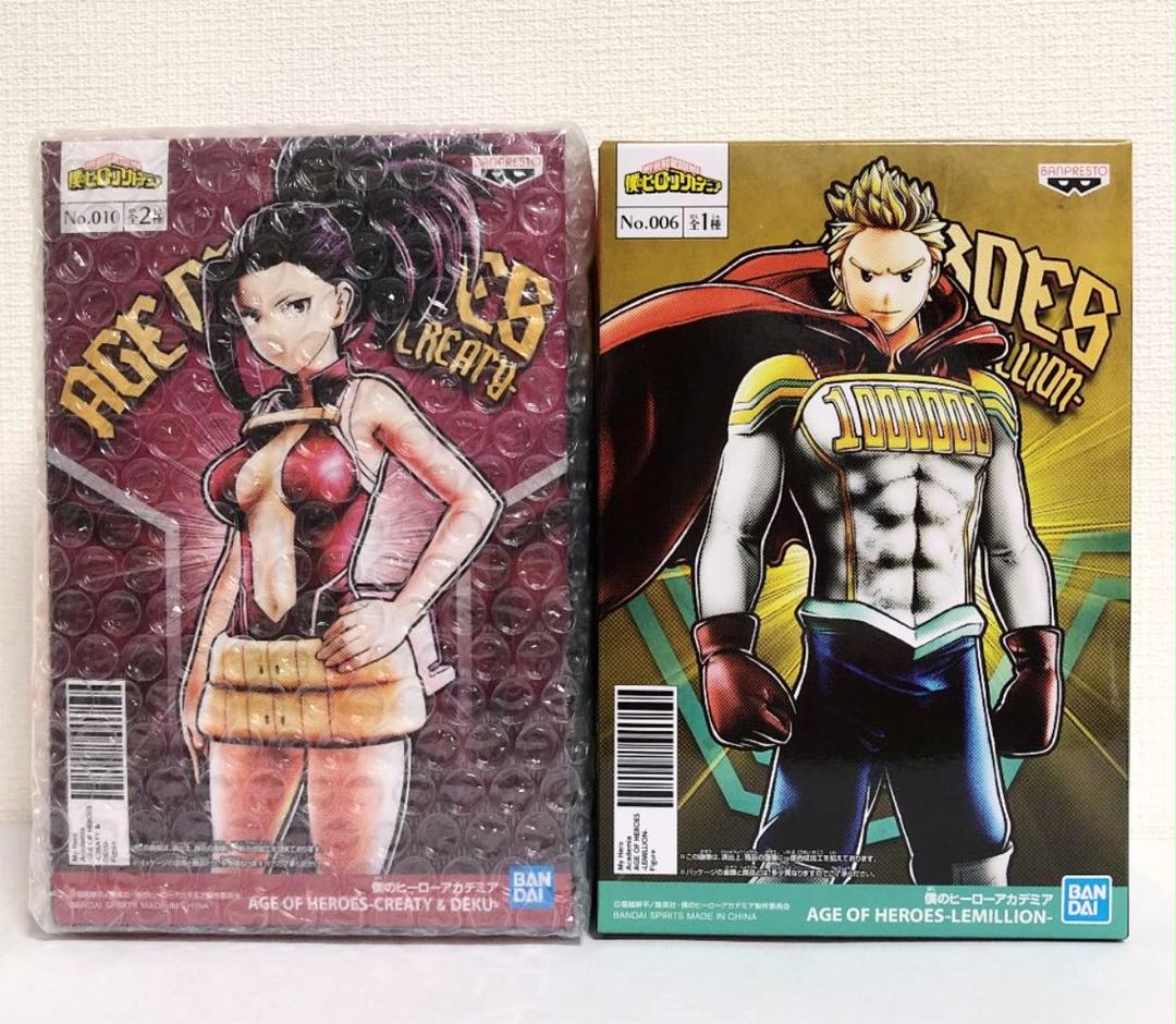直販オーダー 僕のヒーローアカデミア フィギュア 2体セット 八百万百 ルミリオン 匿名配送 直販価格 おもちゃ ホビー グッズ フィギュア Www Dmrnepal Com