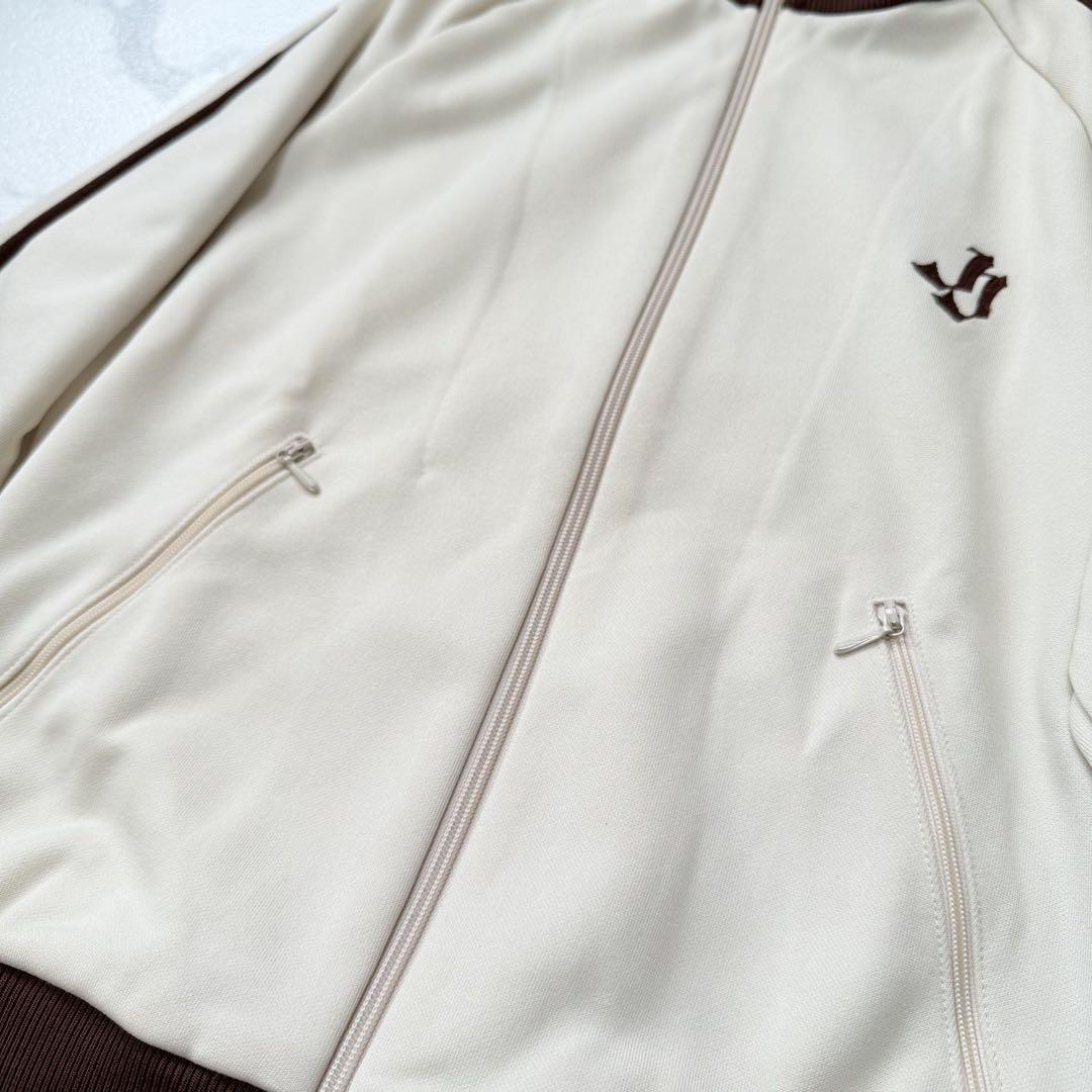 年末のプロモーション特価！ 90's アイボリー トラックジャケット デサント DESCENTE ジャケット・アウター