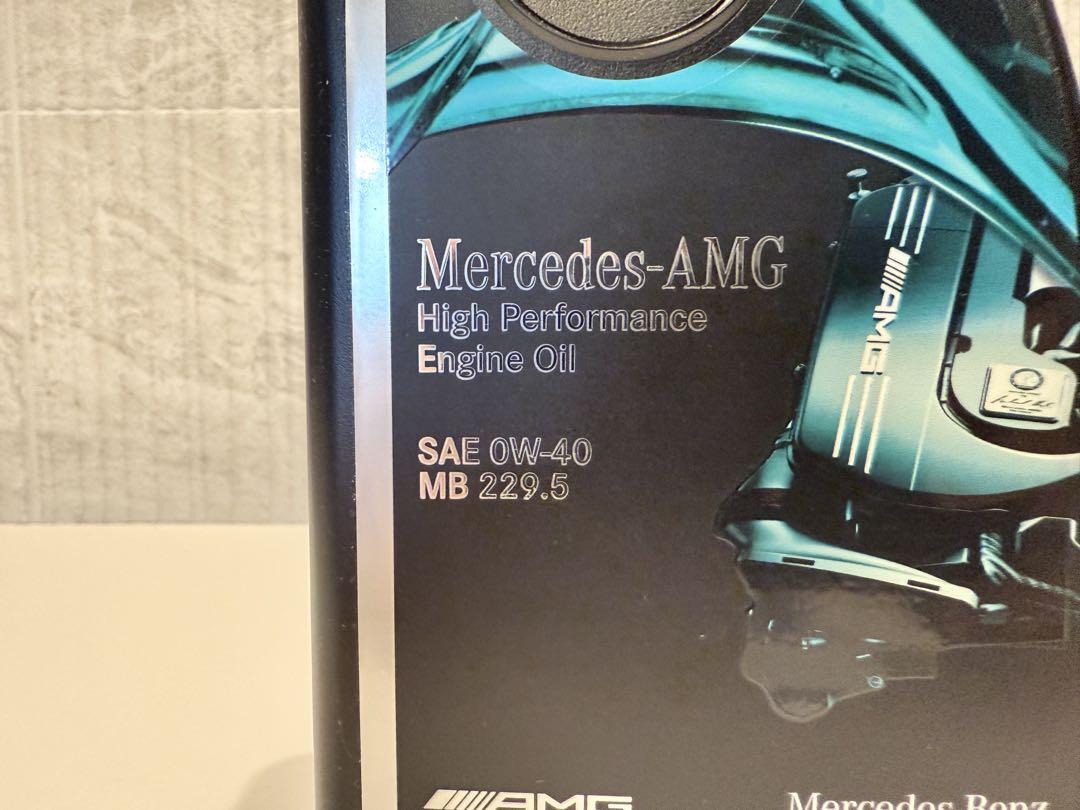 【新品未開封】AMG(メルセデスベンツ) 純正エンジンオイル 0W-40 9ℓ Mercedes-Benz メルセデス・ベンツ 純正品 エンジンオイル 0W-40