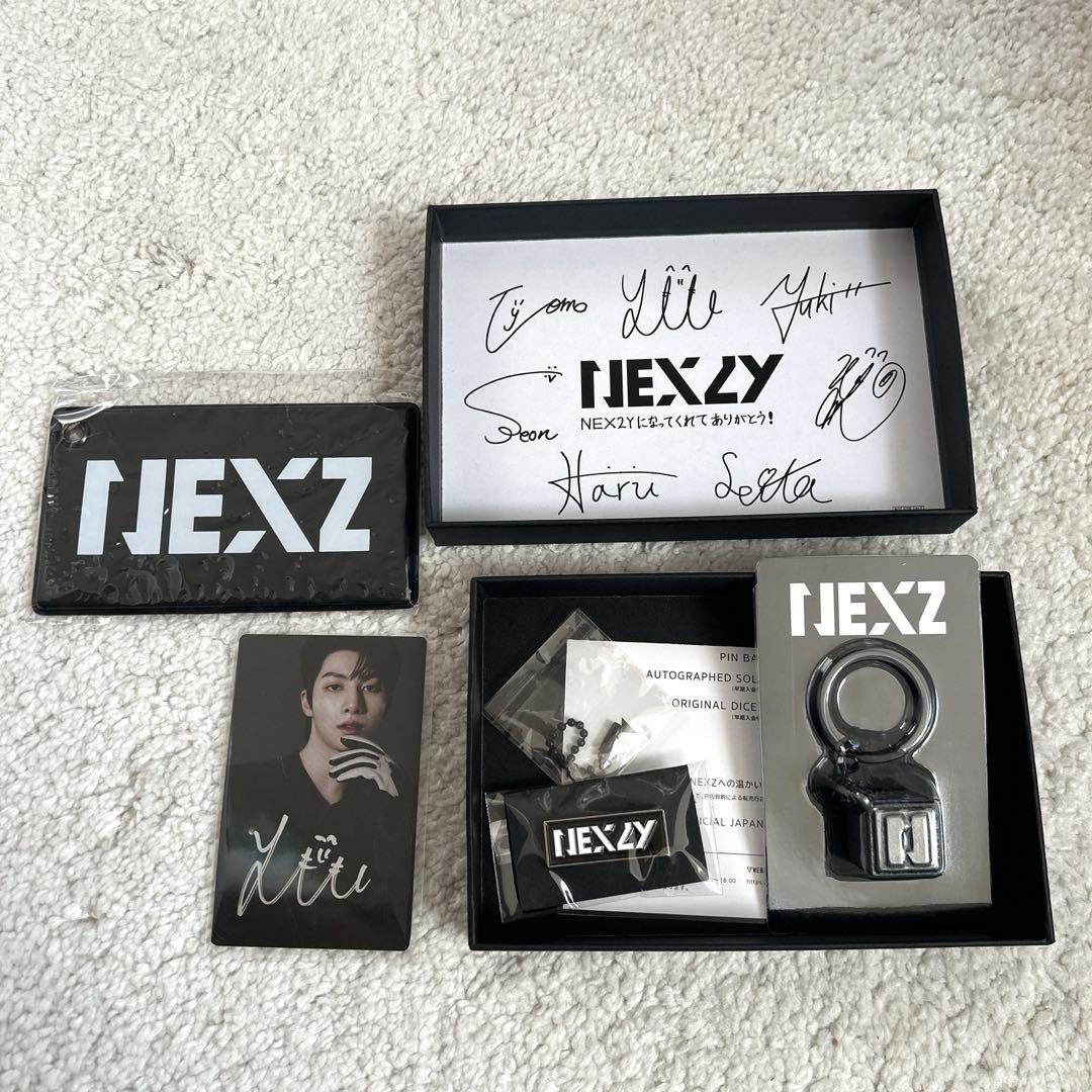 NEXZ YU ユウ starriver 上海サイン会　直筆サインチェキ NEXZ 入会特典BOX ユウ直筆サイン入りトレカ - メルカリ