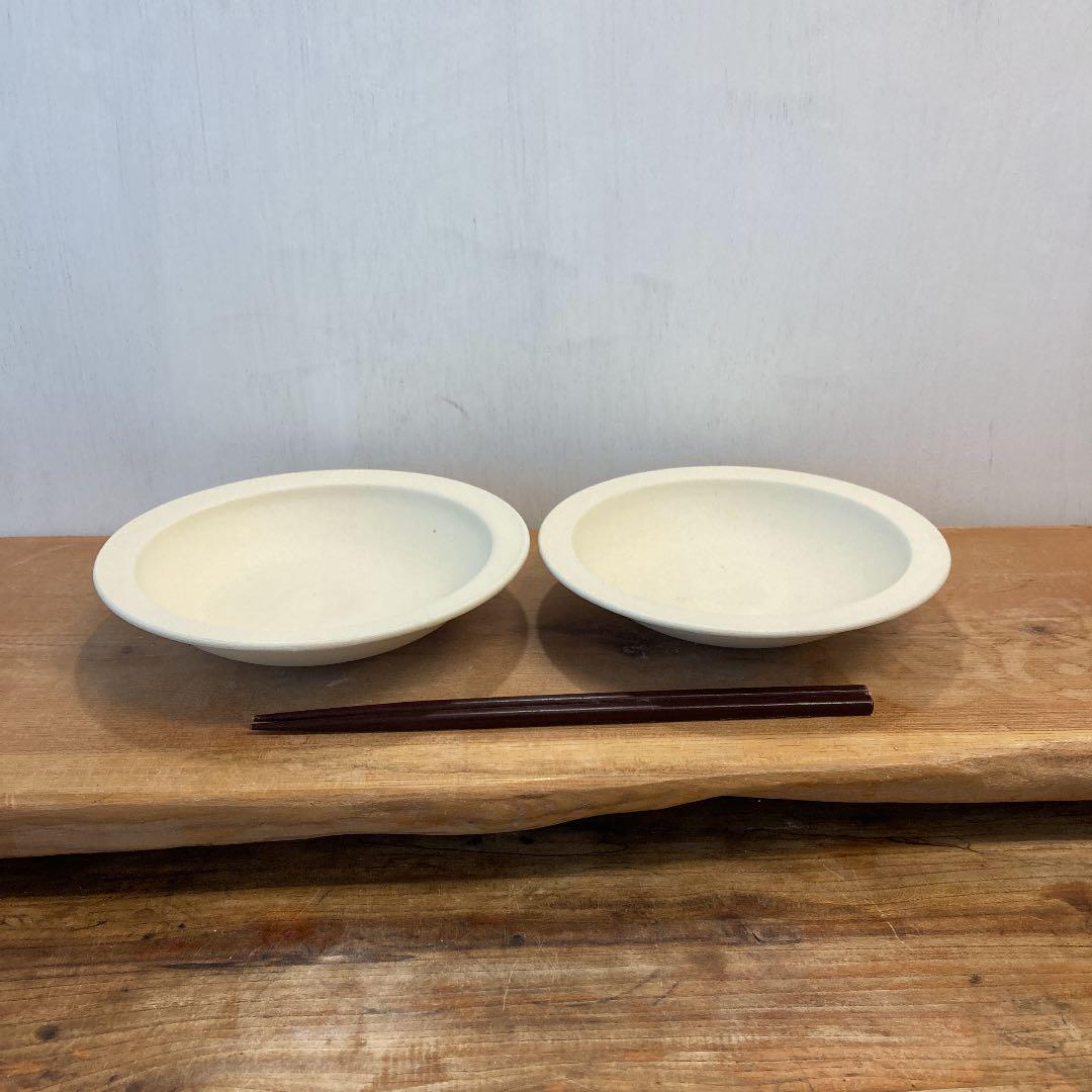 新品 陶器 陶芸作家 オフホワイトの片口鉢10個 133