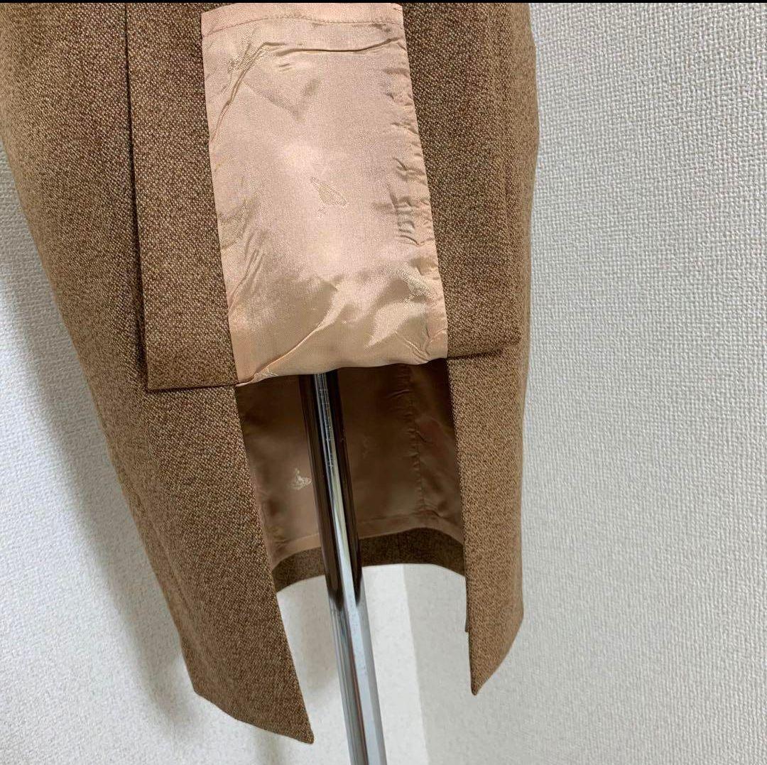 【極美品】Vivienne Westwood カシミヤ 混 イタリア製 スカート