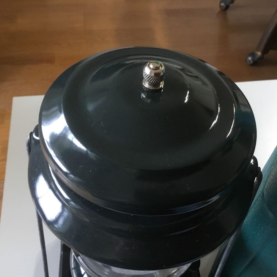 Coleman Lantern ツーマントル　グリーン　ケース付き