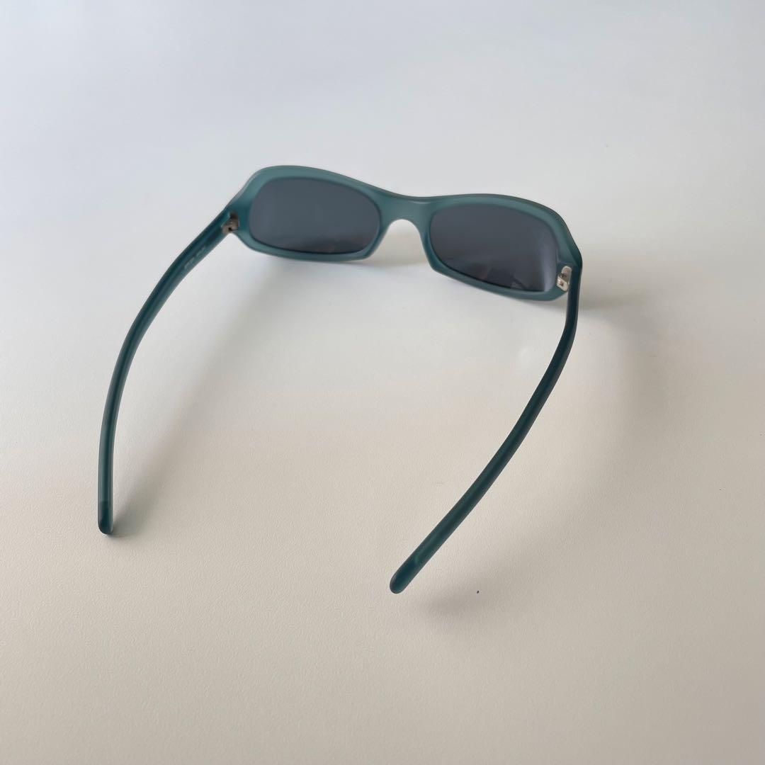 小物 PRADA clear sunglasses