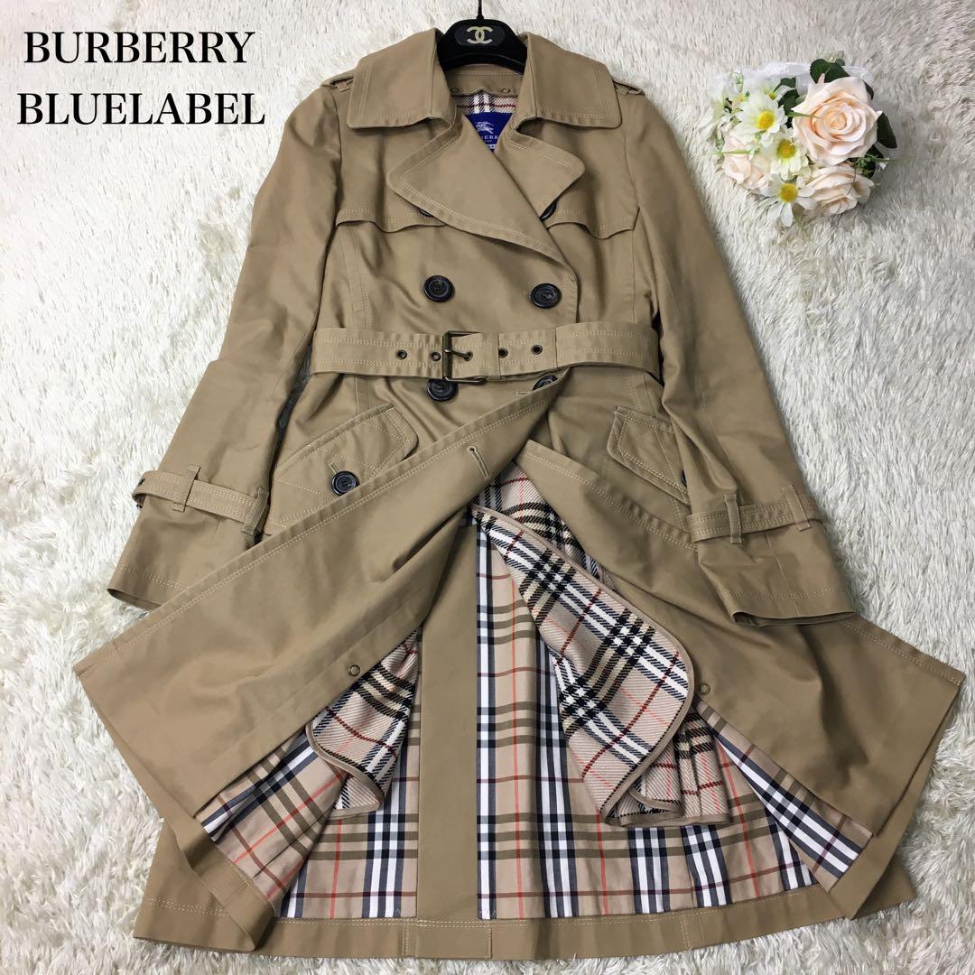 100%新品大人気 BURBERRY BLUE LABEL バーバリーブルーレーベル タグ付 ショートトレンチ コート ジャケット ベージュの通販  by ベクトル ラクマ店｜バーバリーブルーレーベルならラクマ