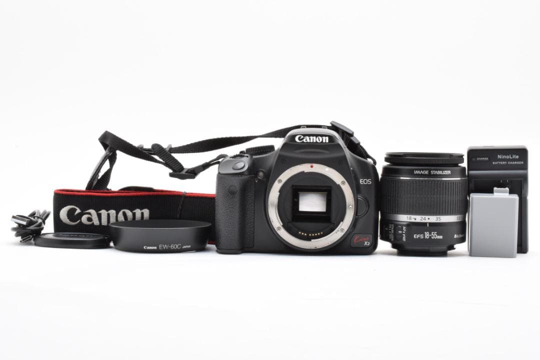 【大人気】 Canon キャノン EOS Kiss X2 デジタル一眼カメラ