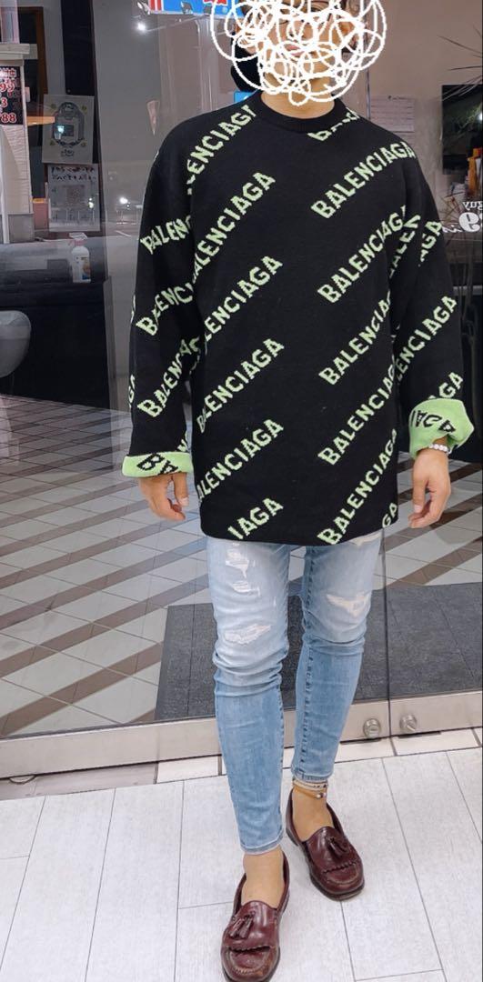 投げ売り！BALENCIAGA ワンピース　オーバーサイズニット L XL